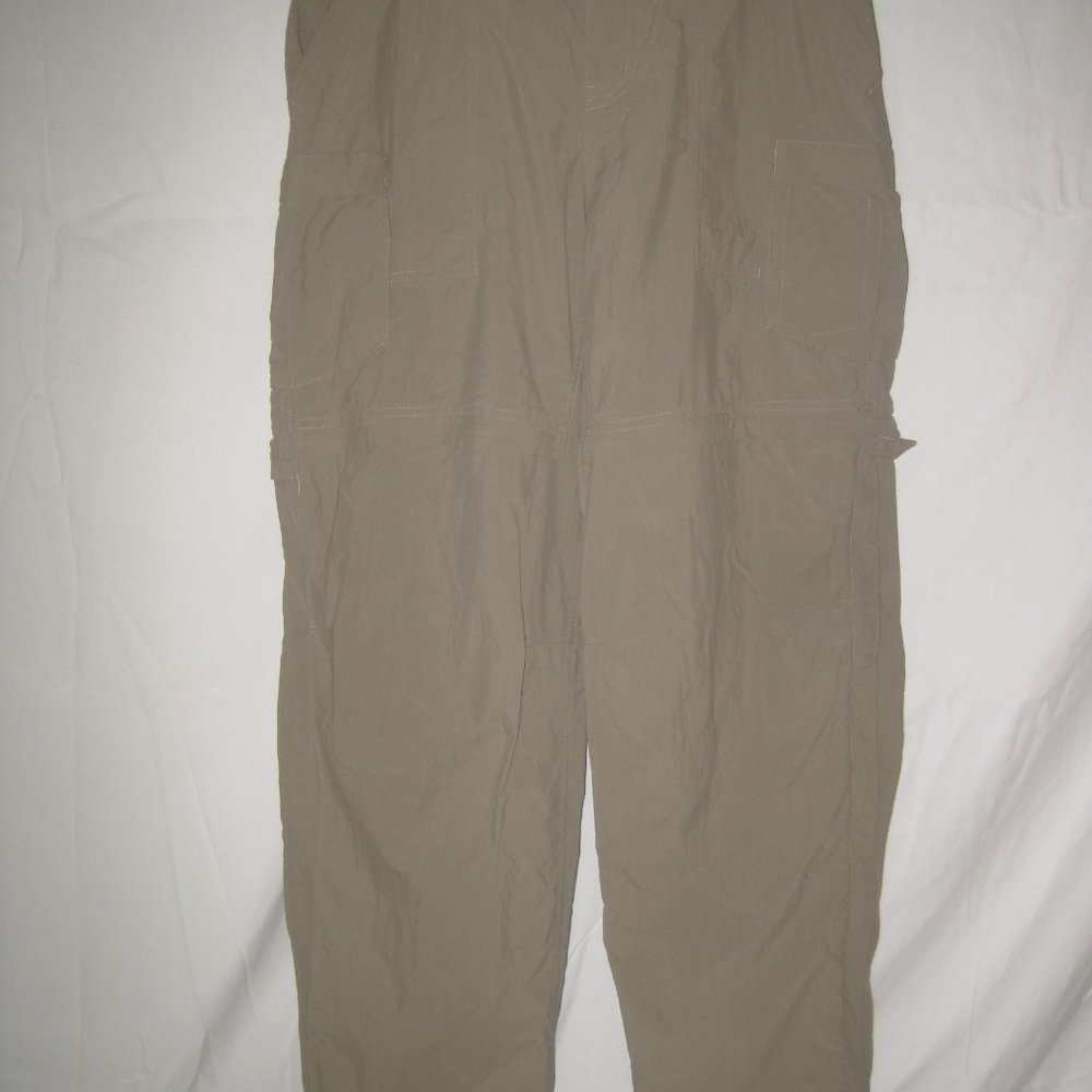 REI Sahara Convertible Hiking Pants Women's 8 Tan